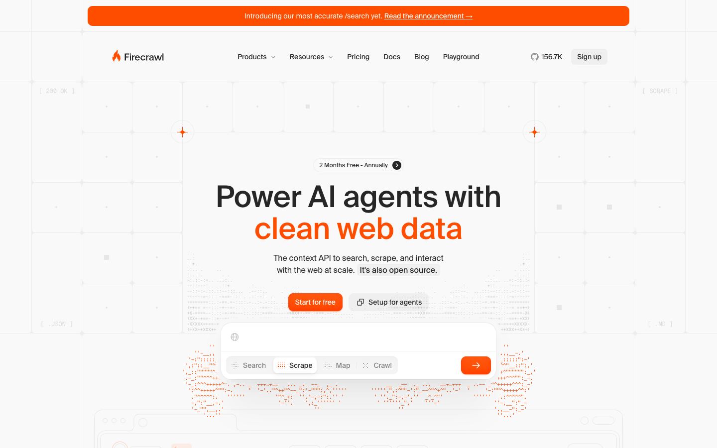 Firecrawl website