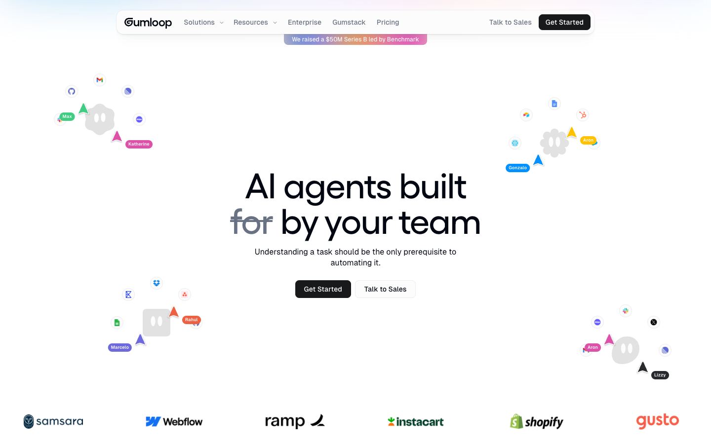 Gumloop website