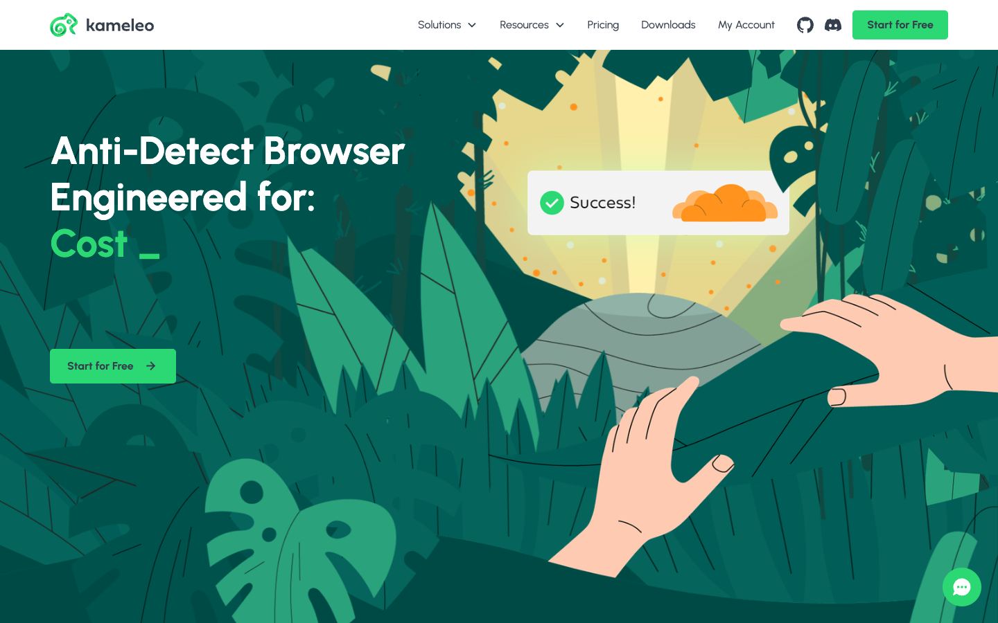 Kameleo website