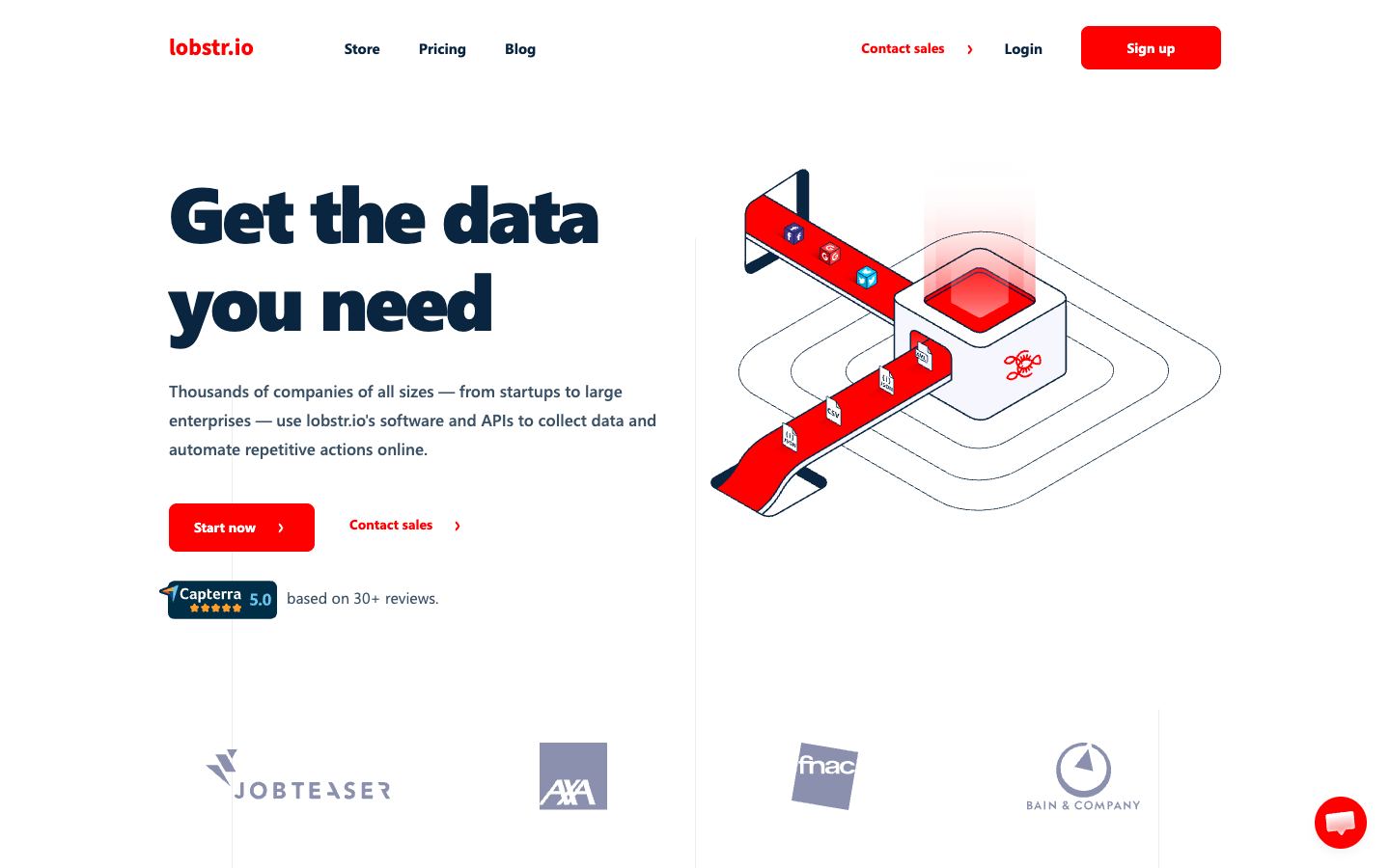 Lobstr.io website