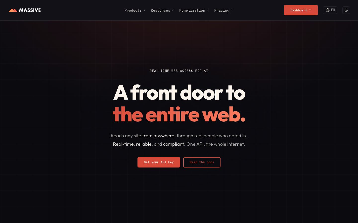 Massive website