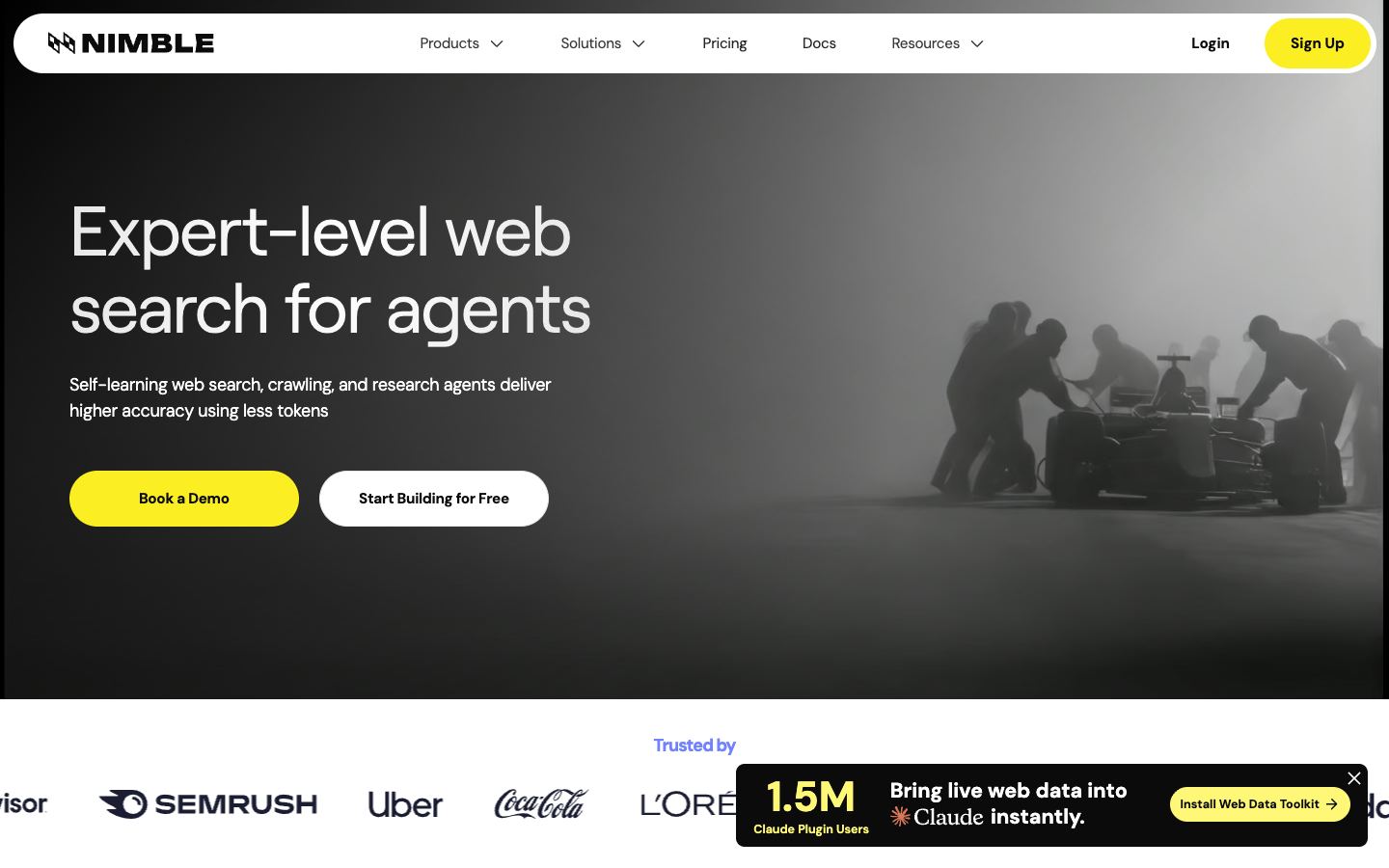 Nimble website