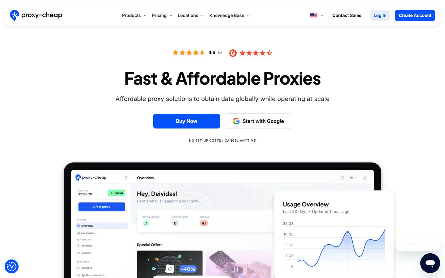 Proxy-Cheap website