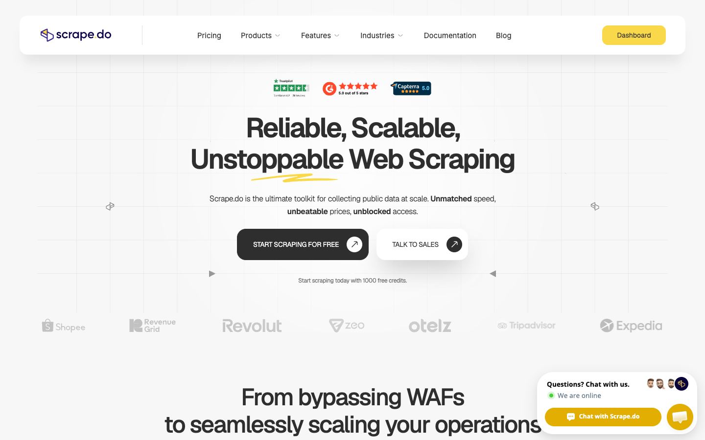 Scrape.do website